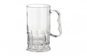 GET 00082-1-SAN BEER MUG, CLEAR, 10 OZ, 24/CS