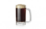 GET 00086-1-SAN-CL BEER MUG, CLEAR, 16 OZ