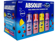 ABSOLUT OCEANSPRAY VP 355ml, 8/PK