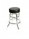 BAR STOOL, DOUBLE RING, BACKLESS