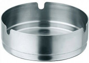 ASHTRAY, 4 " STAINLESS STEEL