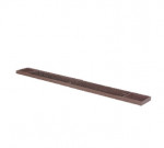 SPILL MAT, BAR RAIL, 3.25" X 27", RUBBER, BROWN